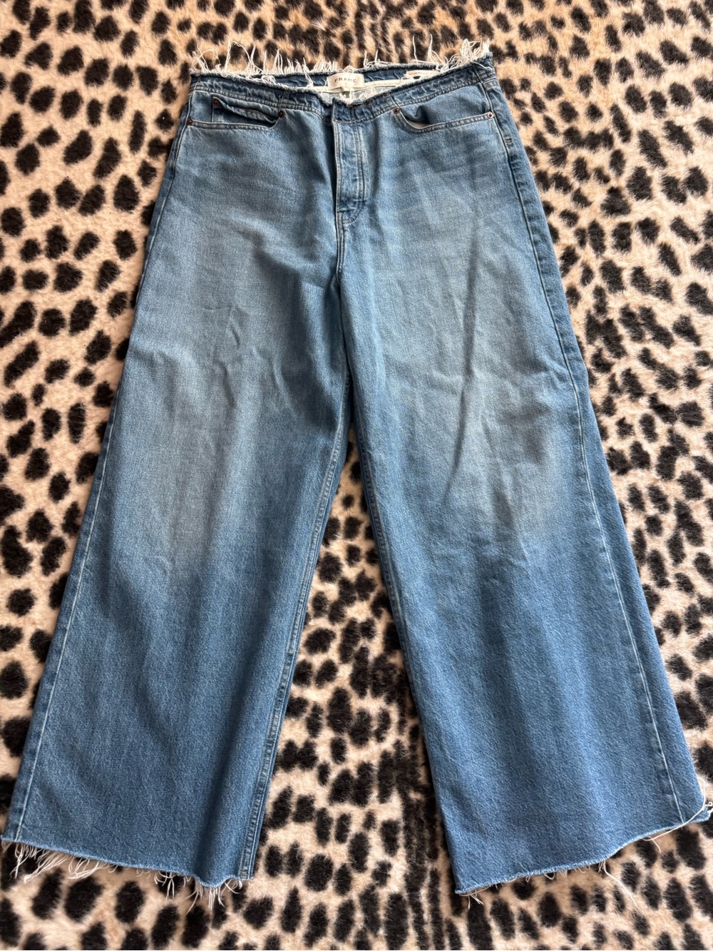 FRAME Le Low Baggy Wide Leg Jeans